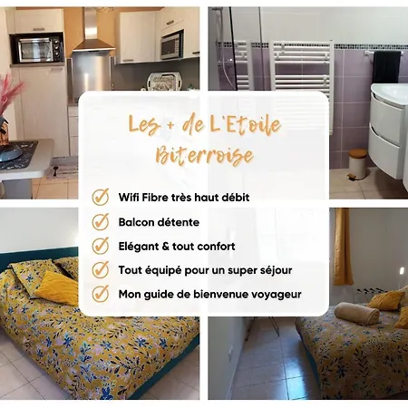L'Étoile Biterroise - Chambre Cosy et Spacieuse à Béziers *